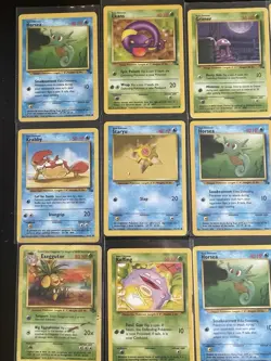 Pokemon TCG Vintage 86 Card Lot - Commons, Trainers - Base, Jungle, Fossil - Image 2