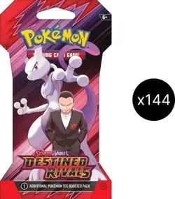 Sealed Destined Rivals Sleeved Booster Case SV10 Pokemon -Kid Icarus- - Image 1