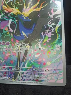 Pokemon TCG Xerneas Illustration Rare Full Art Holo HP130 091/086 Chaos Rising - Image 3