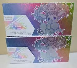 Pokemon Prismatic Evolutions Super Premium Collection Box Sealed New SPC x2!!! - Image 1