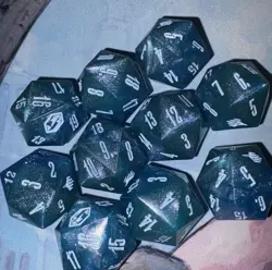 MTG Final Fantasy Gift Bundle D20 Dice (10x) Brand New - Image 1