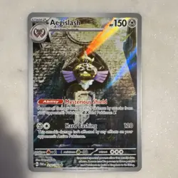 The Pokemon Company Pokemon TCG Aegislash 210/182 SV04 IR Holo ENG 150 HP - Image 1