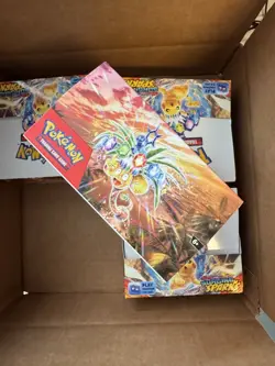 Pokemon 4x **EMPTY** Scarlet & Violet: Surging Sparks Booster Boxes - Image 2
