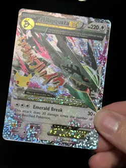 M Rayquaza EX 76/108 Celebrations Classic Collection Pokemon 2021 - Image 2