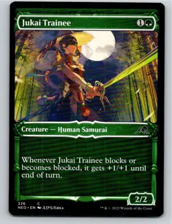 Magic the Gathering Jukai Trainee Showcase Kamigawa: Neon Dynasty MTG - Image 1