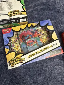 Pokemon Mega Evolution Ascended Heroes Ex Box Set of 3 Factory Sealed - Image 4