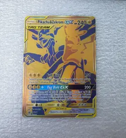 The Pokemon Company Pikachu & Zekrom GX SM248 SM Promo Holo TAG TEAM EN 240HP - Image 1