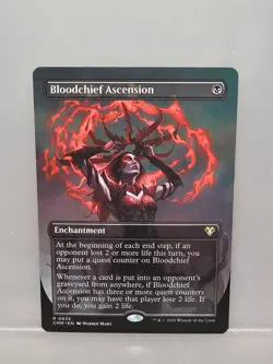 MTG Bloodchief Ascension - Commander Masters #636 (R0636) - Borderless - NM - Image 1