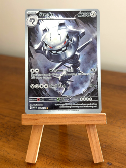 Pokemon Steelix 150/132 Me01: Mega Evolution Illustration Rare Holo - Image 1