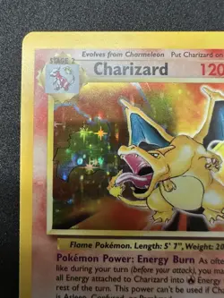 Charizard 4/102 Holo Rare Base Set Unlimited Pokemon TCG WOTC LP/NM - Image 2