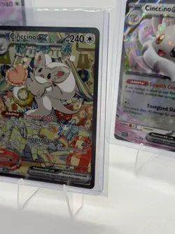 Pokemon Cinccino ex 119/086 Full Evolution Mega Evolution Chaos Rising SIR NM/M - Image 3