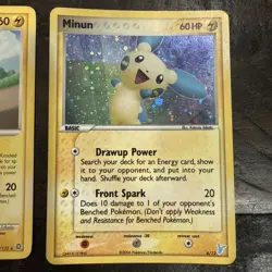 Pokemon Minun And Plusle Lot LP Condition 1 holo 4 Regular Set - Image 2