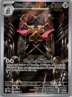 Doublade 098/088 Holo Illustration Rare Perfect Order Pokemon Holo Near Mint - Image 1