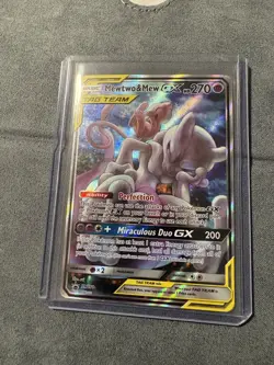 The Pokemon Company Mewtwo & Mew GX SM191 TAG TEAM Holo Promo 270 HP English - Image 1