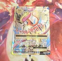 M Pidgeot EX 105/108 Evolutions Ultra Rare Full Art Holo EN 2016 220 HP - Image 1