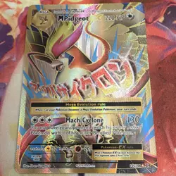 M Pidgeot EX 105/108 Evolutions Ultra Rare Full Art Holo EN 2016 220 HP - Image 2