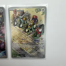 Pokemon TCG Illustration Rare Lot x4 — Houndour, Kingambi, Varoom, Cyclizar - Image 5