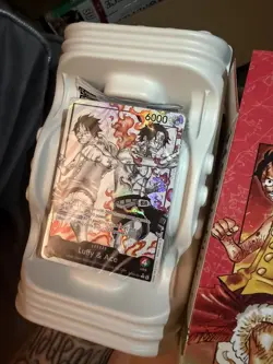 One Piece ST30 God Deck Sealed Starter Deck Luffy & Ace Parallel - Image 1