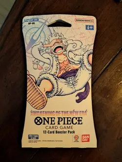 One Piece ENGLISH OP-05 Awakening of the New Era Sleeved Booster Pack - Image 1