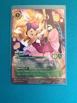 Disney Lorcana Rapunzel High Climber Enchanted 214/204 Rein Of Jafar - Image 1