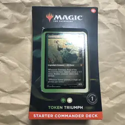 Magic The Gathering MTG - Commander Starter Deck - Token Triumph - New Sealed - Image 1