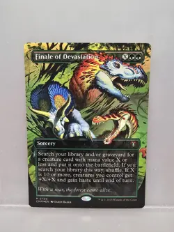 MTG Finale of Devastation - Commander Masters #700 - Borderless Foil - NM Mythic - Image 1