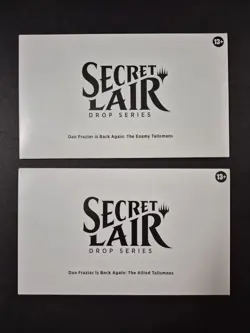MTG Secret Lair Dan Frazier Is Back Again The Allied and Enemy Talismans Magic - Image 1