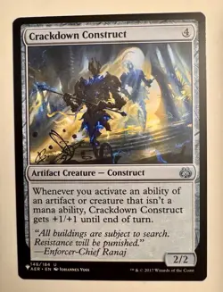 Crackdown Construct #148 | Near Mint | The List PLST | Magic MTG - Image 1