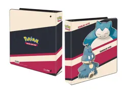 ULTRA PRO Pokemon Album grande a 3 anelli Snorlax e Munchlax - Image 1