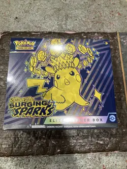 Pokemon Surging Sparks ETB Elite Trainer Box (FACTORY SEALED) Fast Shipping - Image 2