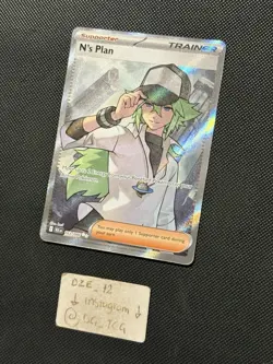 Pokemon Black Bolt - N’s Plan - 163/086 - Full Art Trainer - M/NM - Image 4