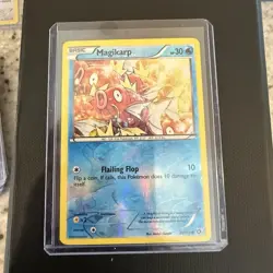 Pokemon TCG Magikarp 30/113 Reverse Holo Legendary Treasures - Image 1