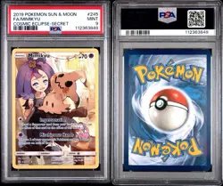 2019 Pokemon Mimikyu Secret FA Sun & Moon Cosmic Eclipse 245/236 PSA 9 - Image 3
