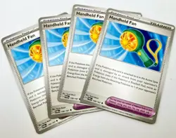 4x Handheld Fan 150/167 x4 - Twilight Masquerade - Pokemon TCG - Playset - Image 1