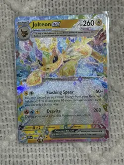 Jolteon ex 030/131 Prismatic Evolutions Pokemon TCG Holo Double Rare NM - Image 3