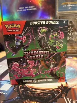 Pokemon Scarlet And Violet 6.5 Shrouded Fable Booster Bundle Sealed - Image 1