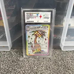 Pokemon Alolan Exeggutor Ex Surging Sparks Secret Rare 225/191 Ace 10 GEM MINT - Image 1