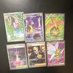Pokemon TCG Chaos Rising 6-Card Lot Full Art- Beedrill, Watchog, Sliggoo - Image 1