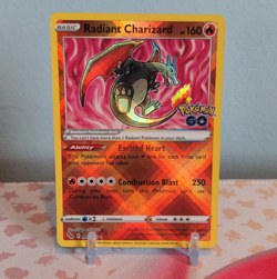 Pokemon TCG Pokemon GO Radiant Charizard 011/078 - Image 1
