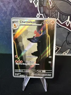 Charmeleon 169/165 Rare Holo Scarlet & Violet 151 Pokemon Card 2023 - Image 1