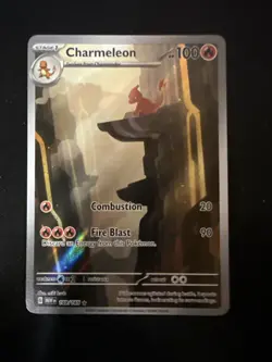 Charmeleon 169/165 Rare Holo Scarlet & Violet 151 Pokemon Card 2023 - Image 2