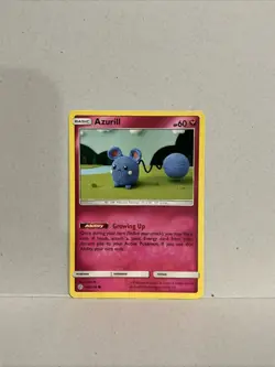 Azurill 146/236 Common Cosmic Eclipse Pokemon NM Asako Ito - Image 1