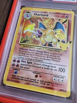 2021 POKEMON CELEBRATIONS CLASSIC COLLECTION 4 CHARIZARD-HOLO PSA 10 ✅ GLOBAL 📦 - Image 3