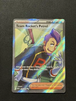 Pokemon Destined Rivals - Team Rocket’s Petrel - 226/182 - Full Art - MINT - Image 2