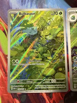 Pokemon SV:151 Bulbasaur 166/165, Ivysaur 167/165 BRAND NEW JUST OPENED NM - Image 2