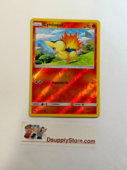 Cyndaquil 40/214 Sm-Lost Thunder Reverse Holo Pokemon FREE SHIPPING - Image 1
