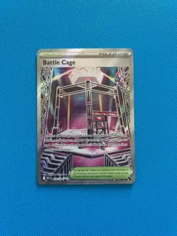 Battle Cage 116/094 - Phantasmal Flames - Stadium Trainer - English - Pokemon - Image 1