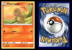 Charmander 12/181 Common Team Up Pokemon Near Mint - Image 1