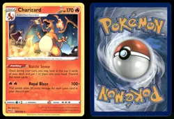 Charizard 025/185 Rare Vivid Voltage Pokemon Near Mint - Image 1