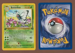 1999 Pokemon BUTTERFREE - 33/64 - 1ST Edition - Jungle - NR-MINT - 961🔥📈🔥 - Image 1